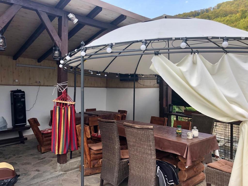 Podul De Brazi - Fir Bridge Villa Cîrţişoara Kültér fotó